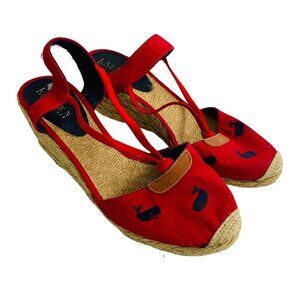 Ralph Lauren Espadrille Wedges 4th of July Outfit Summer Shoes